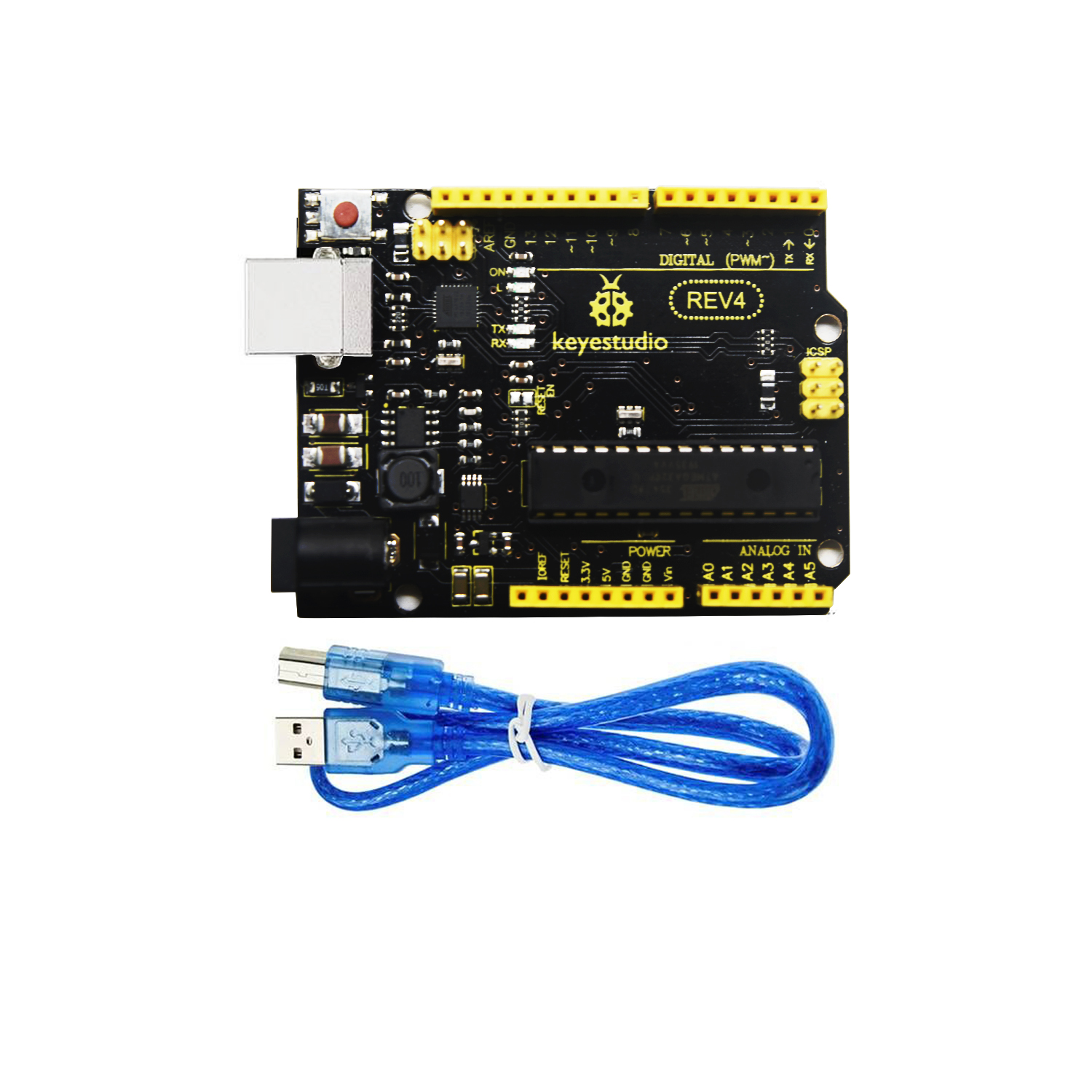 Arduino UNO R3 + cable USB (Genérico) – MarBol System