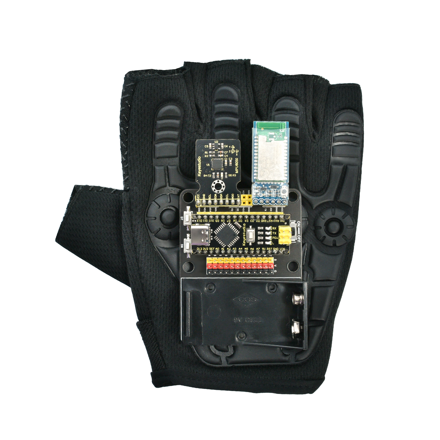 Arduino glove fashion controller